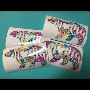 Mama Bear decals